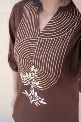 Brown Reva Top