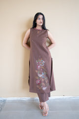 Umber Muse Kurta Set