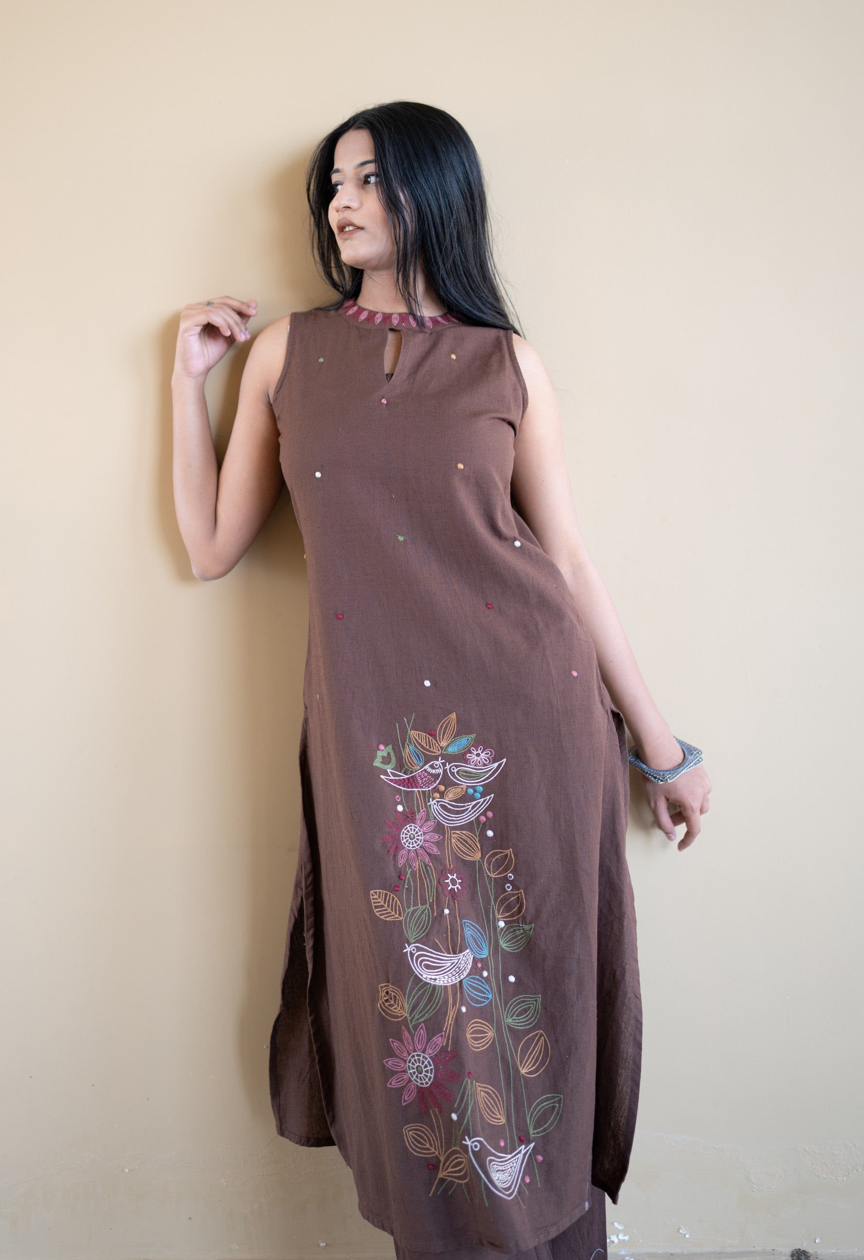 Umber Muse Kurta Set