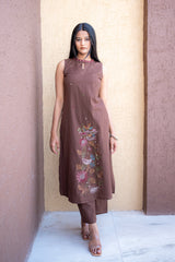 Umber Muse Kurta Set