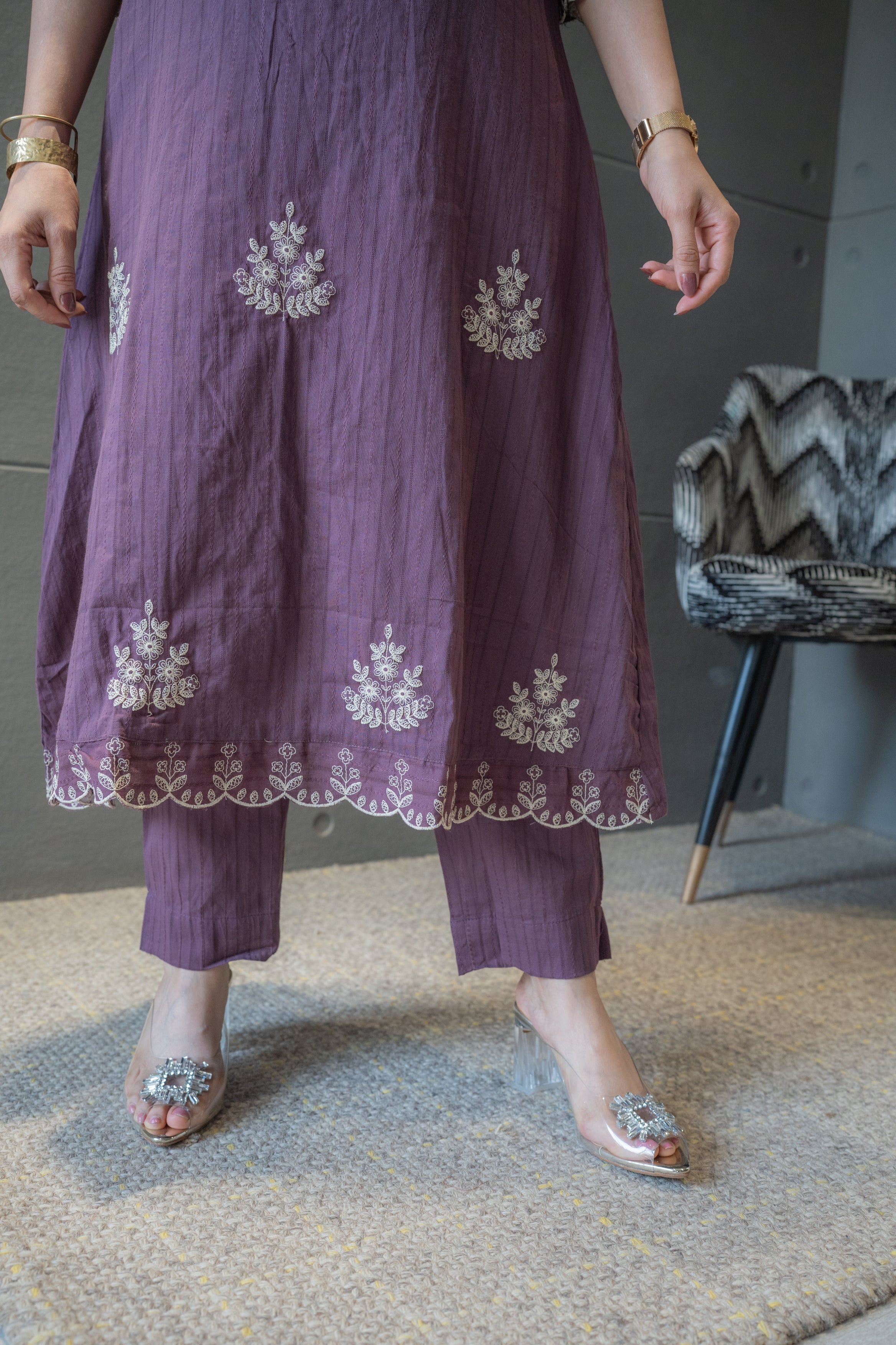 Aarzoo Embroidered Kurta Set