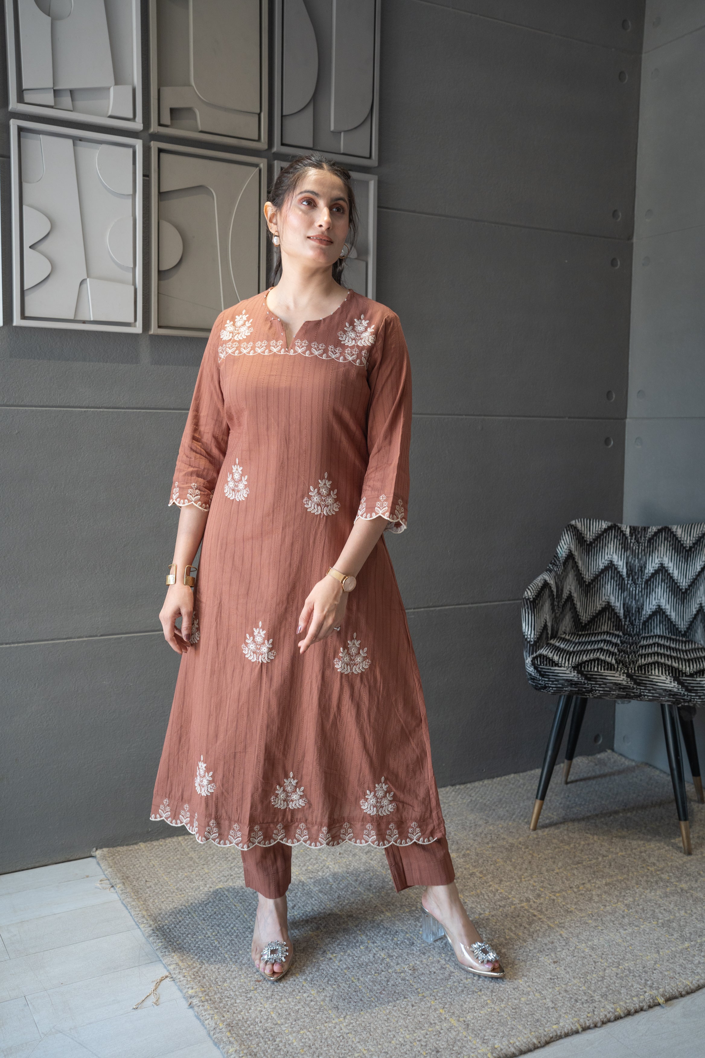 Meher Embroidered Kurta Set