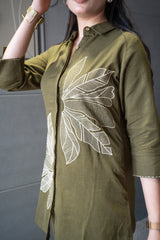 Olive Leaf Co-Ord Set