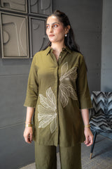 Olive Leaf Co-Ord Set