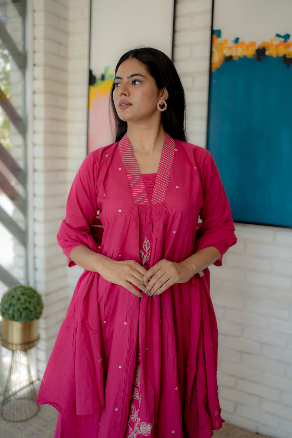 Gulmohar - Dupatta Set
