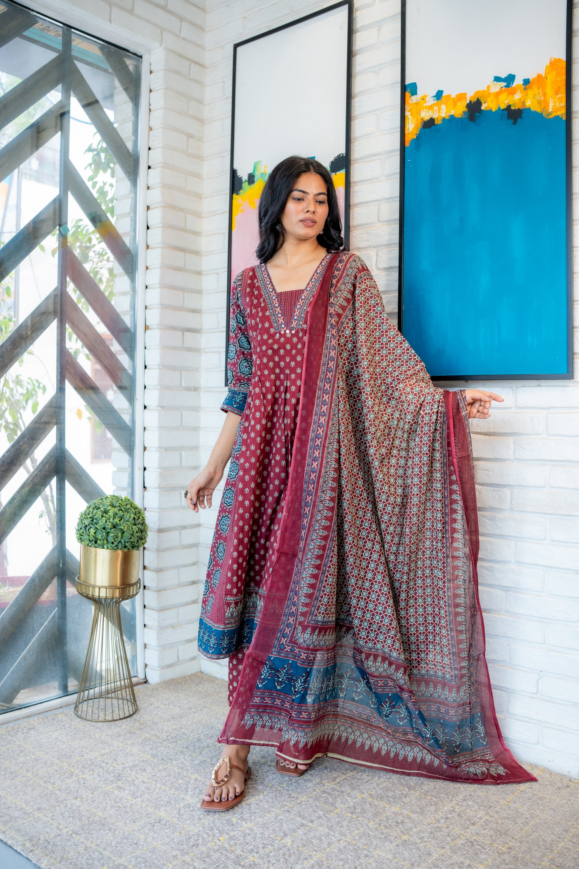 Rangrez - Dupatta Set