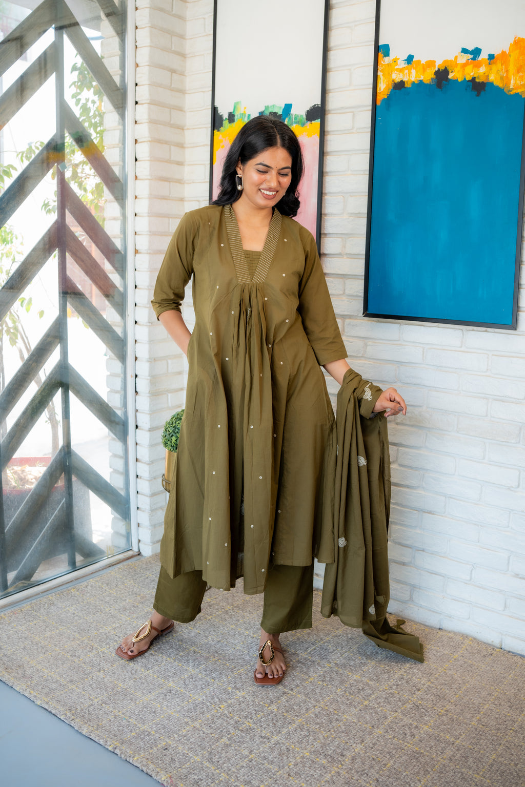 Neemrah - Dupatta Set