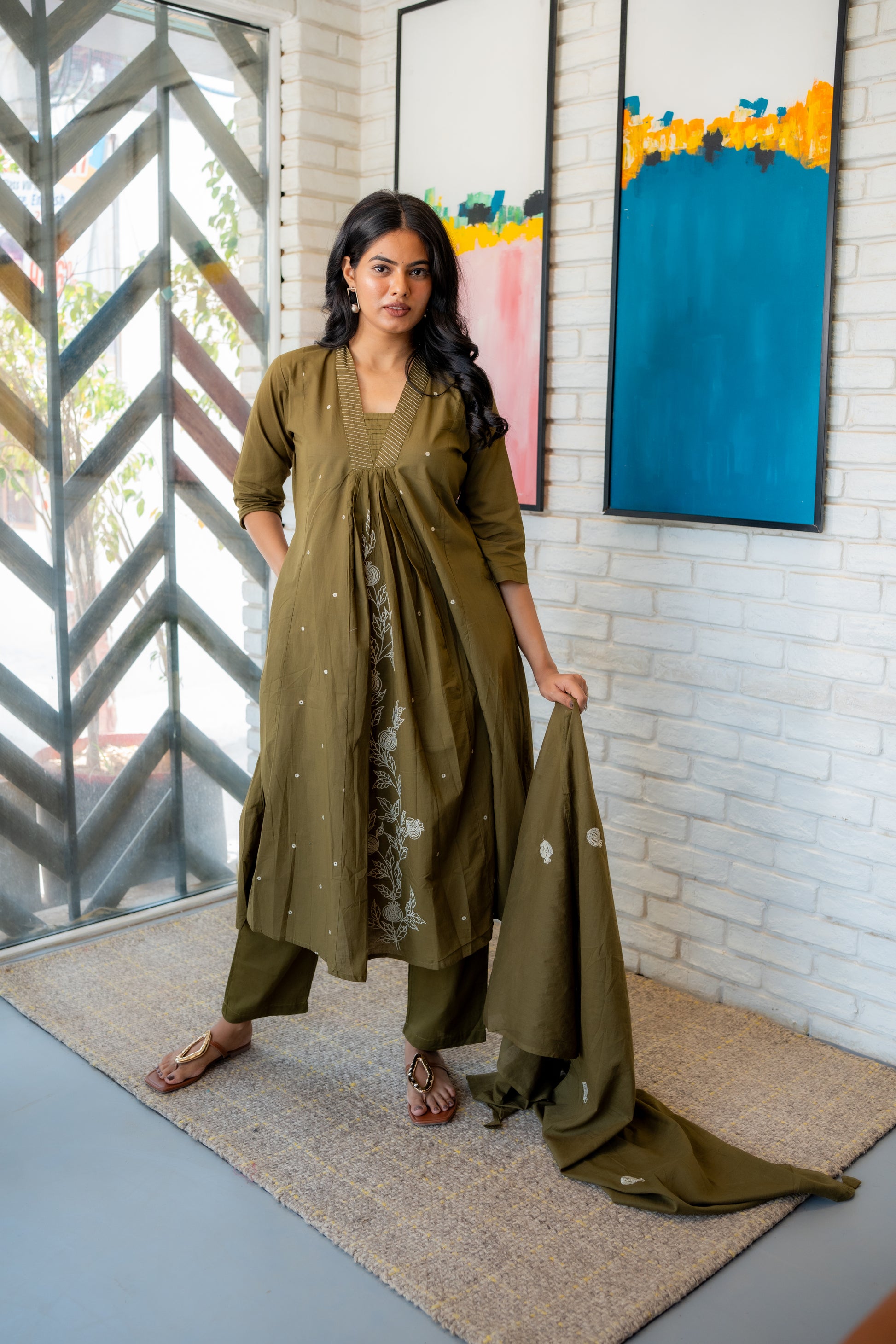 Neemrah - Dupatta Set