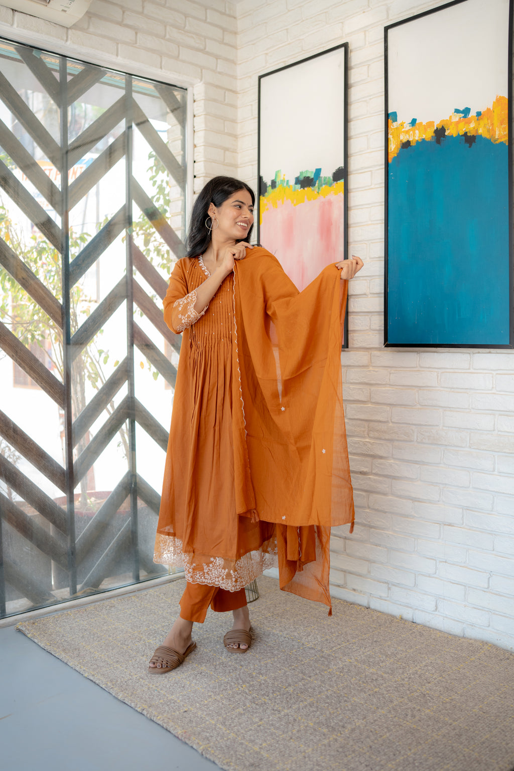 Sun-lit - Dupatta Set