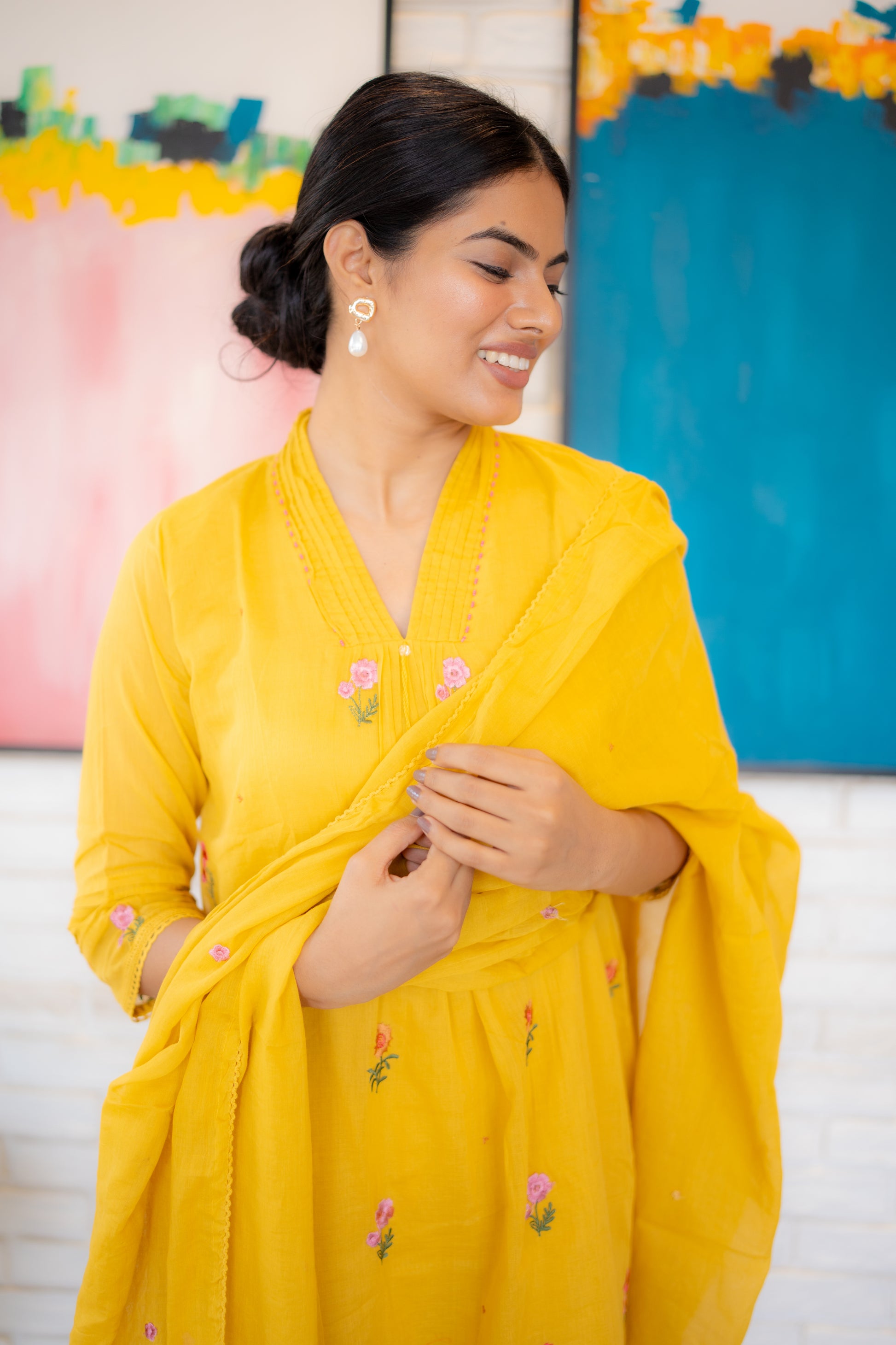 Sunshine - Dupatta Set