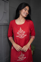 Tanauri Noorani Kurta Set – Festive and Casual White Cotton Outfit