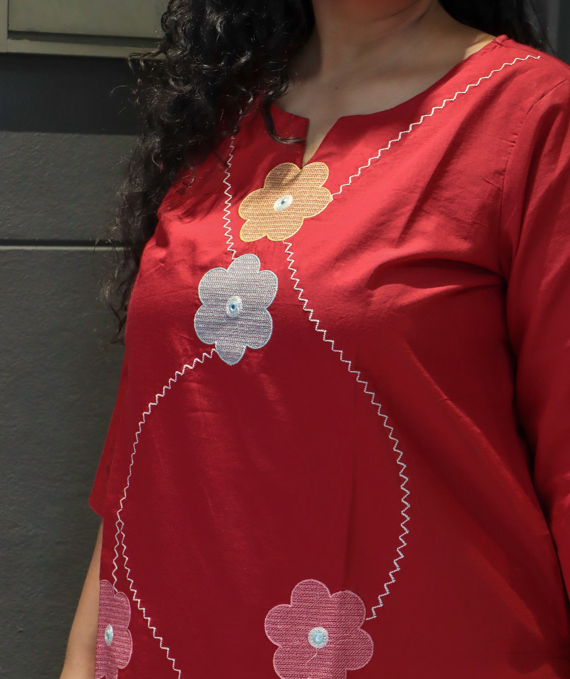 Rangtaari Threads - Dupatta Set