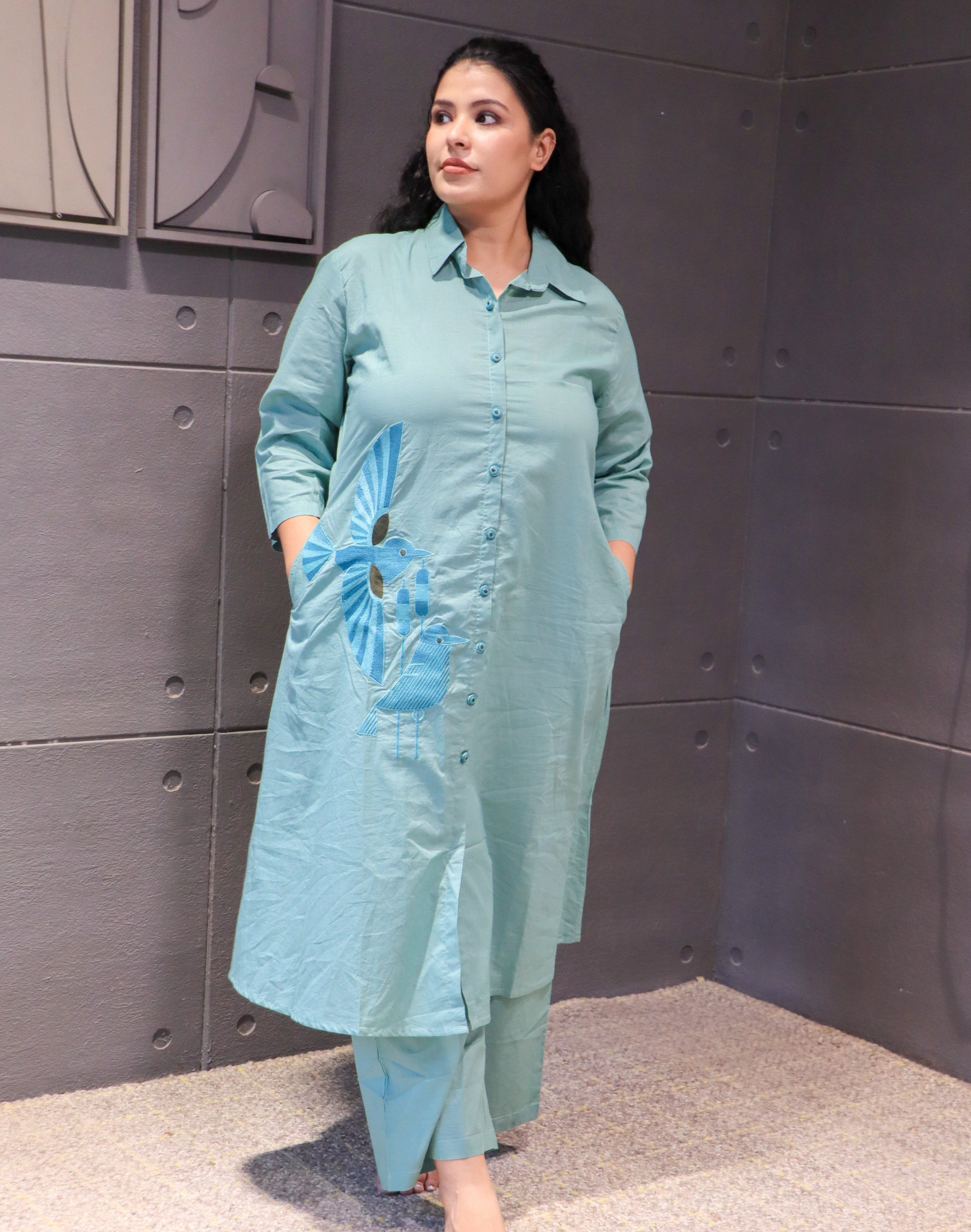 Aquateel - Kurta Set