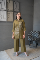 Olive Leaf Co-Ord Set