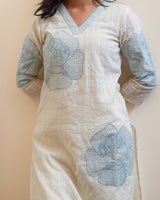 Blue Thread Kurta Set