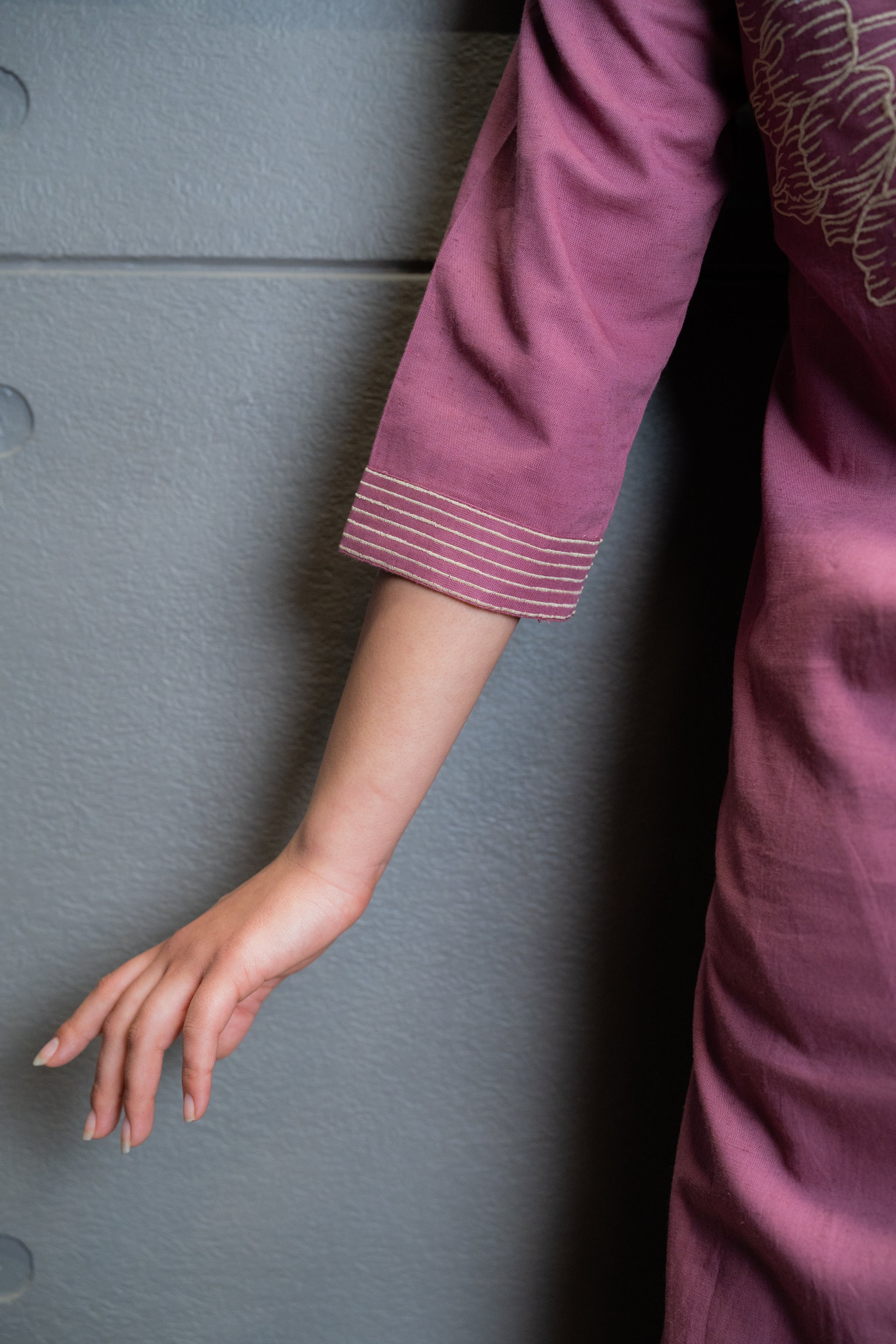 Dusty Rose Kurta Set